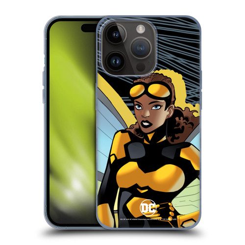 DC Women Core Compositions Bumblebee Soft Gel Case for Apple iPhone 15 Pro