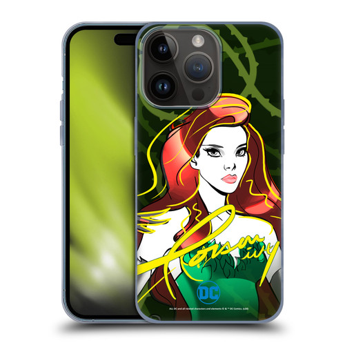 DC Women Core Compositions Ivy Soft Gel Case for Apple iPhone 15 Pro