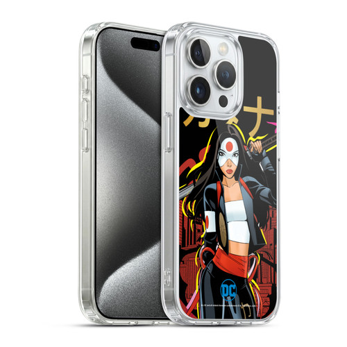 DC Women Core Compositions Katana Soft Gel Case for Apple iPhone 15 Pro & MagSafe