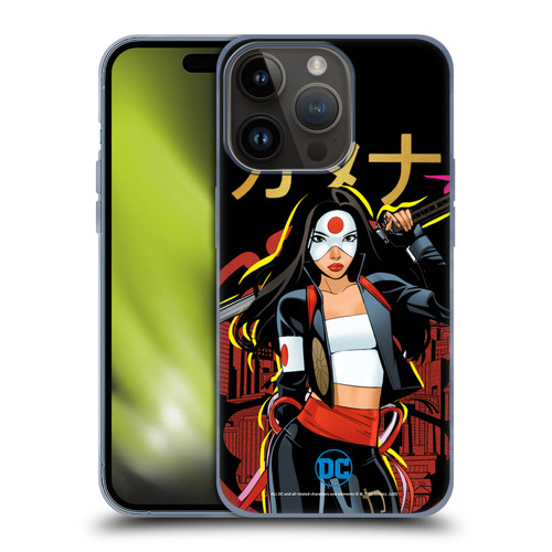 DC Women Core Compositions Katana Soft Gel Case for Apple iPhone 15 Pro