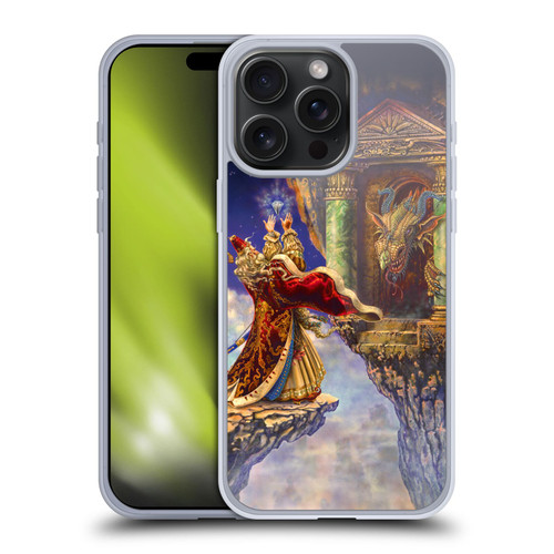 Myles Pinkney Mythical Dragon's Eye Soft Gel Case for Apple iPhone 15 Pro Max