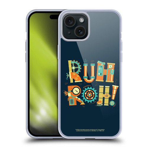 Scoob! Scooby-Doo Movie Graphics Ruh Boh Soft Gel Case for Apple iPhone 15 Plus