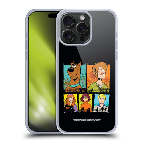 Scoob! Scooby-Doo Movie Graphics Mystery Inc. Gang Soft Gel Case for Apple iPhone 15 Pro Max
