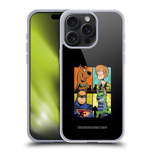 Scoob! Scooby-Doo Movie Graphics Scoob And Falcon Force Soft Gel Case for Apple iPhone 15 Pro Max