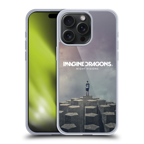Imagine Dragons Key Art Night Visions Album Cover Soft Gel Case for Apple iPhone 15 Pro Max