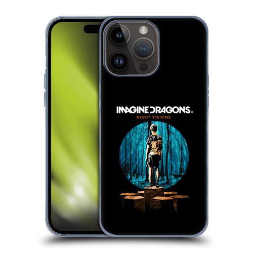 Imagine Dragons Key Art Night Visions Painted Soft Gel Case for Apple iPhone 15 Pro Max