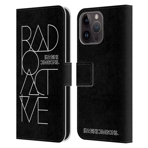 Imagine Dragons Key Art Radioactive Leather Book Wallet Case Cover For Apple iPhone 15 Pro Max