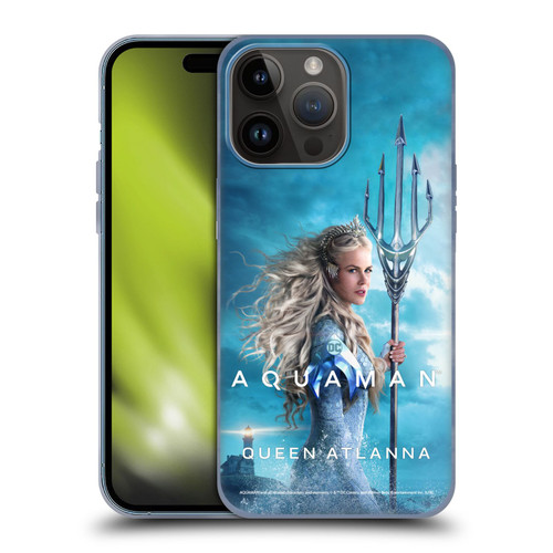 Aquaman Movie Posters Queen Atlanna Soft Gel Case for Apple iPhone 15 Pro Max