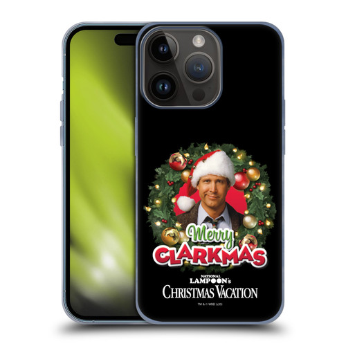 National Lampoon's Christmas Vacation Graphics Wreathe Soft Gel Case for Apple iPhone 15 Pro