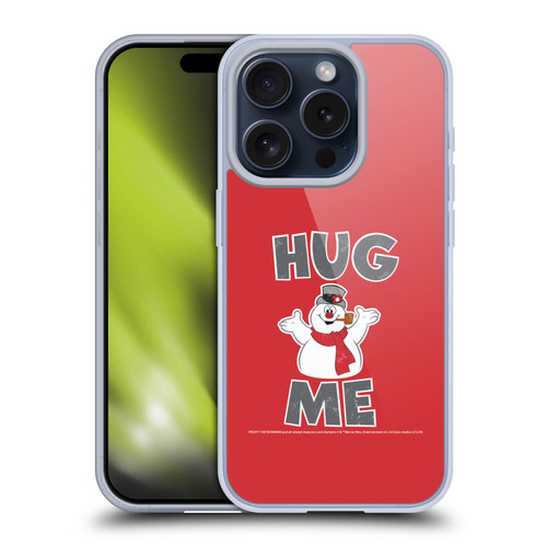 Frosty the Snowman Movie Key Art Hug Me Soft Gel Case for Apple iPhone 15 Pro