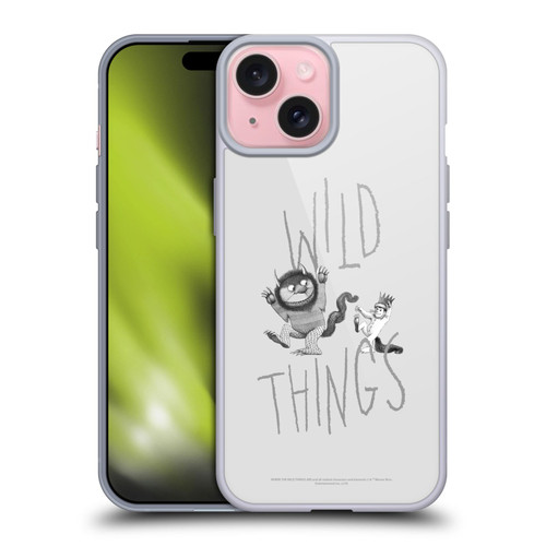 Where the Wild Things Are Literary Graphics Wild Thing Soft Gel Case for Apple iPhone 15