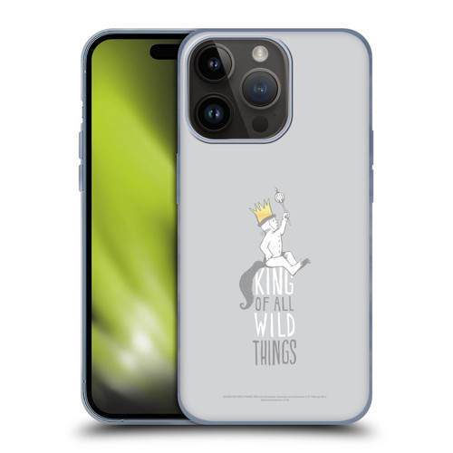 Where the Wild Things Are Literary Graphics King Soft Gel Case for Apple iPhone 15 Pro