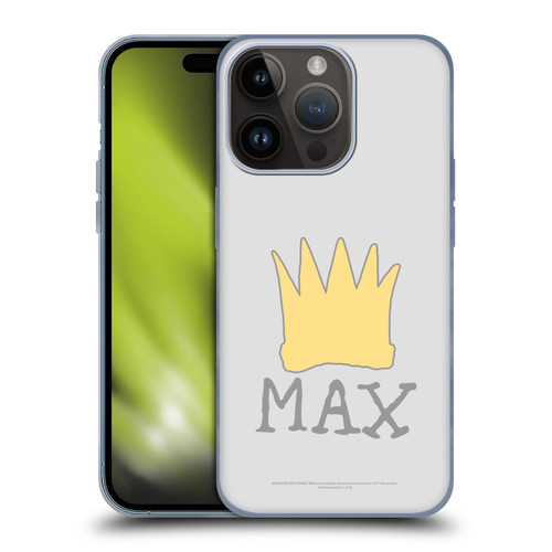 Where the Wild Things Are Literary Graphics Max Soft Gel Case for Apple iPhone 15 Pro