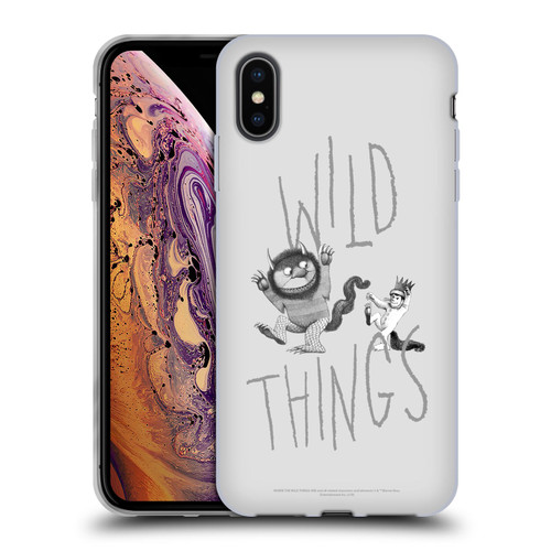 Where the Wild Things Are Literary Graphics Wild Thing Soft Gel Case for Apple iPhone XS Max