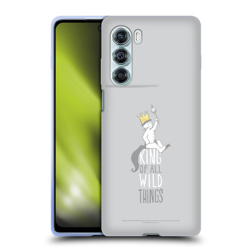 Where the Wild Things Are Literary Graphics King Soft Gel Case for Motorola Edge S30 / Moto G200 5G