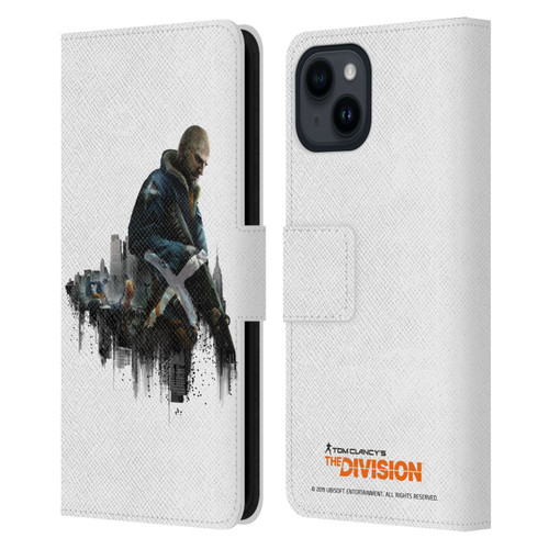 Tom Clancy's The Division Factions Rikers Leather Book Wallet Case Cover For Apple iPhone 15