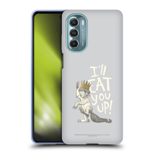 Where the Wild Things Are Literary Graphics Eat You Up Soft Gel Case for Motorola Moto G Stylus 5G (2022)
