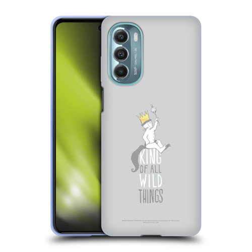 Where the Wild Things Are Literary Graphics King Soft Gel Case for Motorola Moto G Stylus 5G (2022)