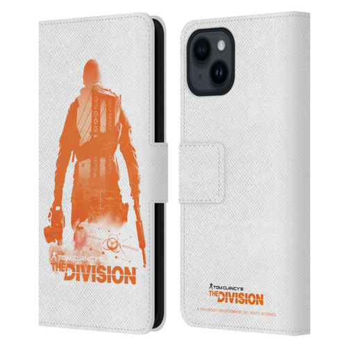 Tom Clancy's The Division Key Art Character 3 Leather Book Wallet Case Cover For Apple iPhone 15