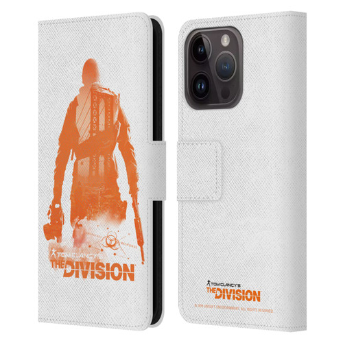 Tom Clancy's The Division Key Art Character 3 Leather Book Wallet Case Cover For Apple iPhone 15 Pro