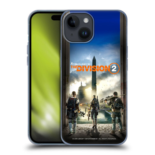 Tom Clancy's The Division 2 Characters Key Art Soft Gel Case for Apple iPhone 15