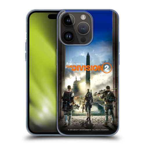 Tom Clancy's The Division 2 Characters Key Art Soft Gel Case for Apple iPhone 15 Pro