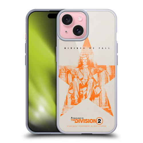 Tom Clancy's The Division 2 Key Art Lincoln Soft Gel Case for Apple iPhone 15