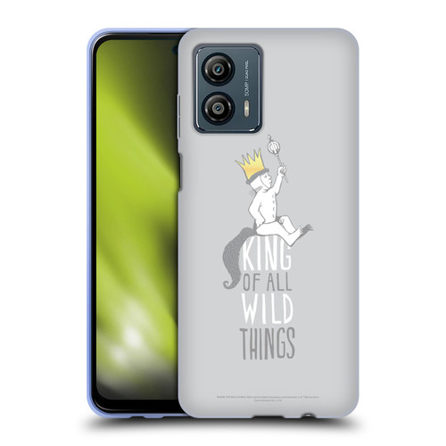 Where the Wild Things Are Literary Graphics King Soft Gel Case for Motorola Moto G53 5G