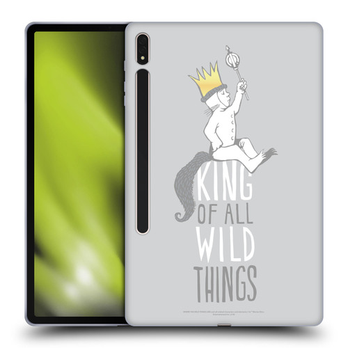 Where the Wild Things Are Literary Graphics King Soft Gel Case for Samsung Galaxy Tab S8 Plus