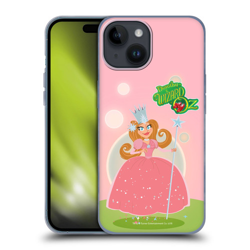 Dorothy and the Wizard of Oz Graphics Glinda Soft Gel Case for Apple iPhone 15