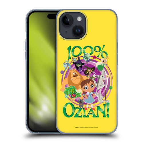 Dorothy and the Wizard of Oz Graphics Ozian Soft Gel Case for Apple iPhone 15