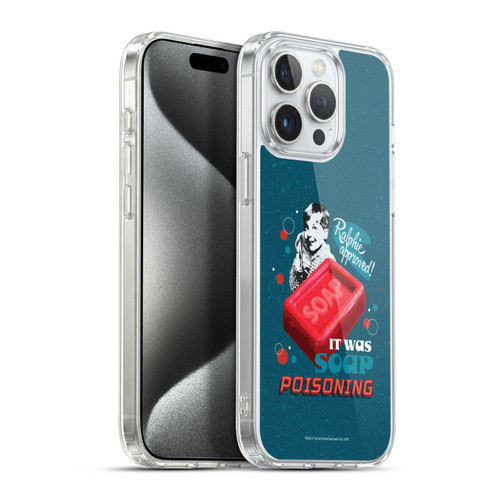 A Christmas Story Composed Art Alfie Soap Soft Gel Case for Apple iPhone 15 Pro Max & MagSafe
