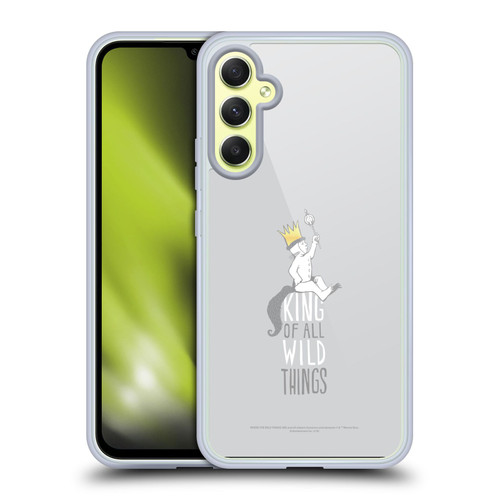 Where the Wild Things Are Literary Graphics King Soft Gel Case for Samsung Galaxy A34 5G