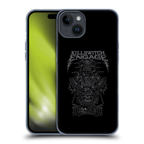 Killswitch Engage Band Art Resistance Soft Gel Case for Apple iPhone 15 Plus
