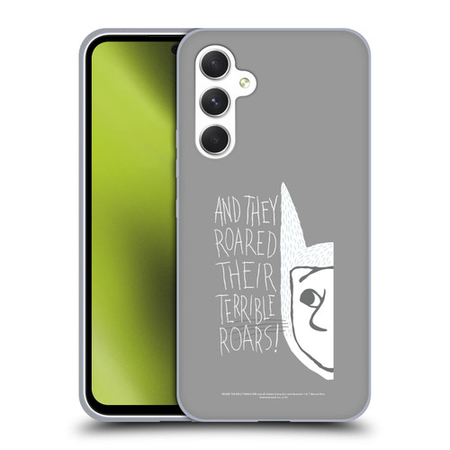 Where the Wild Things Are Literary Graphics Terrible Roars Soft Gel Case for Samsung Galaxy A54 5G