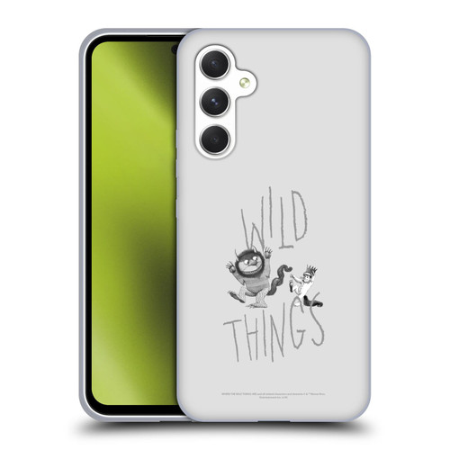 Where the Wild Things Are Literary Graphics Wild Thing Soft Gel Case for Samsung Galaxy A54 5G