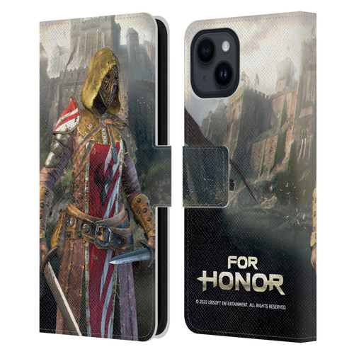 For Honor Characters Peacekeeper Leather Book Wallet Case Cover For Apple iPhone 15