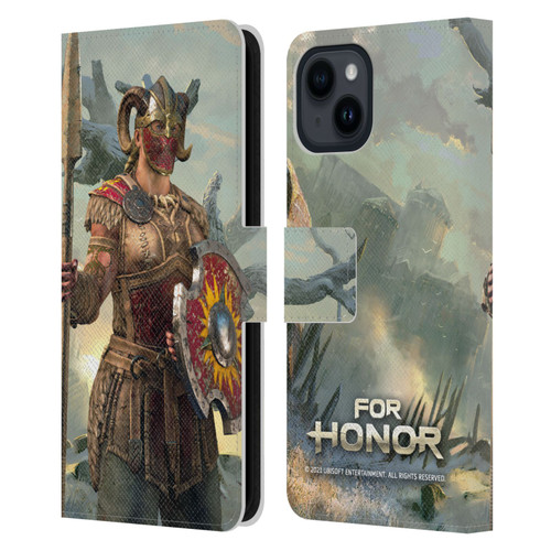 For Honor Characters Valkyrie Leather Book Wallet Case Cover For Apple iPhone 15