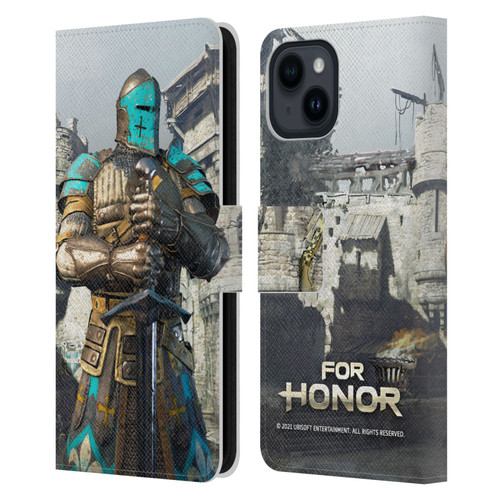 For Honor Characters Warden Leather Book Wallet Case Cover For Apple iPhone 15