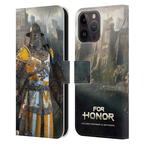 For Honor Characters Conqueror Leather Book Wallet Case Cover For Apple iPhone 15 Pro Max