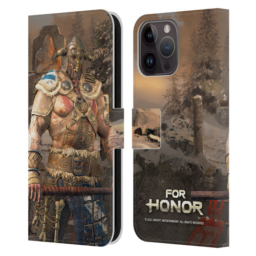 For Honor Characters Raider Leather Book Wallet Case Cover For Apple iPhone 15 Pro Max