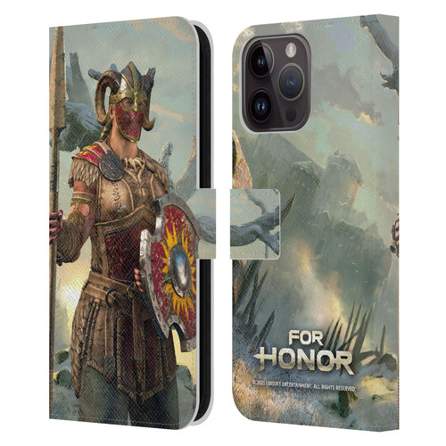 For Honor Characters Valkyrie Leather Book Wallet Case Cover For Apple iPhone 15 Pro Max