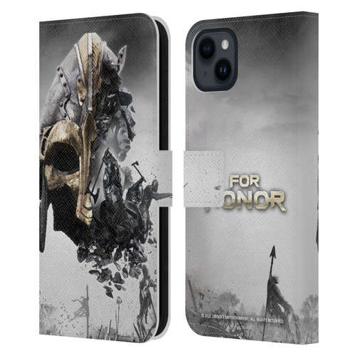 For Honor Key Art Viking Leather Book Wallet Case Cover For Apple iPhone 15 Plus
