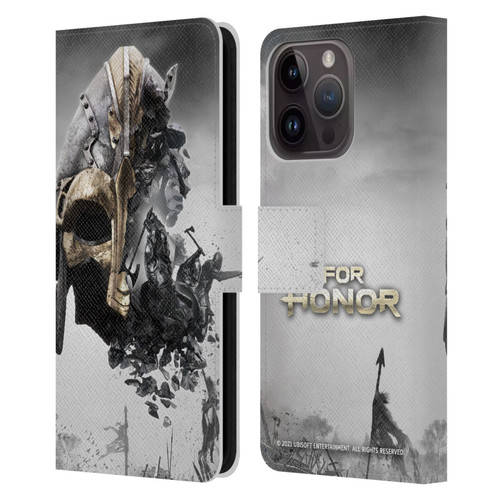 For Honor Key Art Viking Leather Book Wallet Case Cover For Apple iPhone 15 Pro