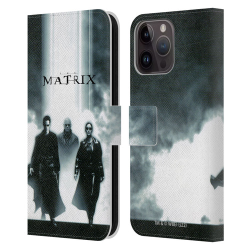 The Matrix Key Art Group 2 Leather Book Wallet Case Cover For Apple iPhone 15 Pro Max