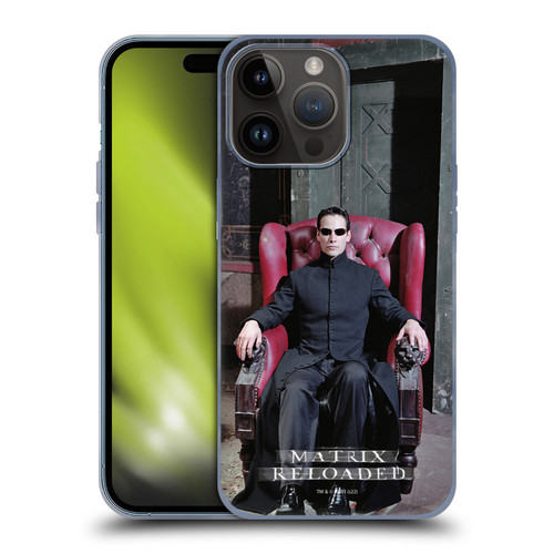 The Matrix Reloaded Key Art Neo 4 Soft Gel Case for Apple iPhone 15 Pro Max