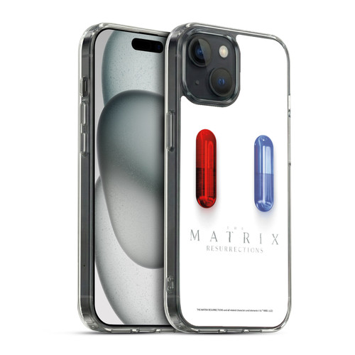The Matrix Resurrections Key Art Poster Soft Gel Case for Apple iPhone 15 & MagSafe