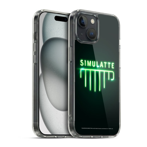 The Matrix Resurrections Key Art Simulatte Soft Gel Case for Apple iPhone 15 & MagSafe