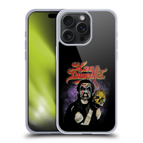 King Diamond Poster Conspiracy Tour 1989 Soft Gel Case for Apple iPhone 15 Pro Max