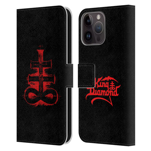 King Diamond Poster Fatal Portrait Leather Book Wallet Case Cover For Apple iPhone 15 Pro Max